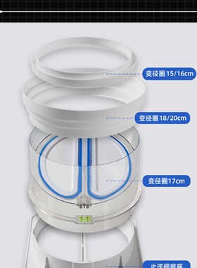 止逆阀厨房专用止回阀抽油烟机排烟管烟道防回风通用型防烟宝1137
