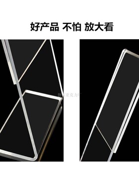 A3横款30*42cm高档压克力L型台卡桌牌台牌桌牌价格牌价目表展示架