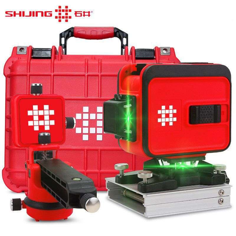 石井十二线水平仪绿光墙地两用仪红外线石井7259/7269贴墙仪其它