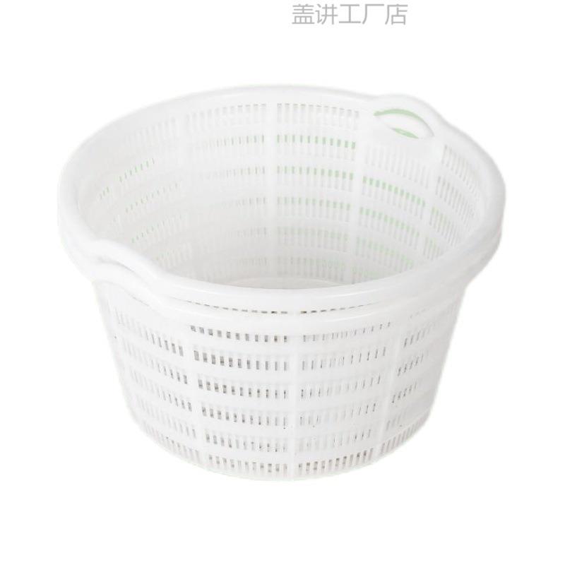 装西瓜的筐水果蔬菜塑料周转筐加厚镂空圆塑料筐