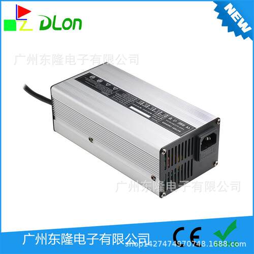 东隆 500W 24V 15A 专用版洗地机充电器 单片机控制智能充电器