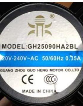 机柜风机 GH25090HA2BL GH18060HA2BL轴流风机 轴流散热风机