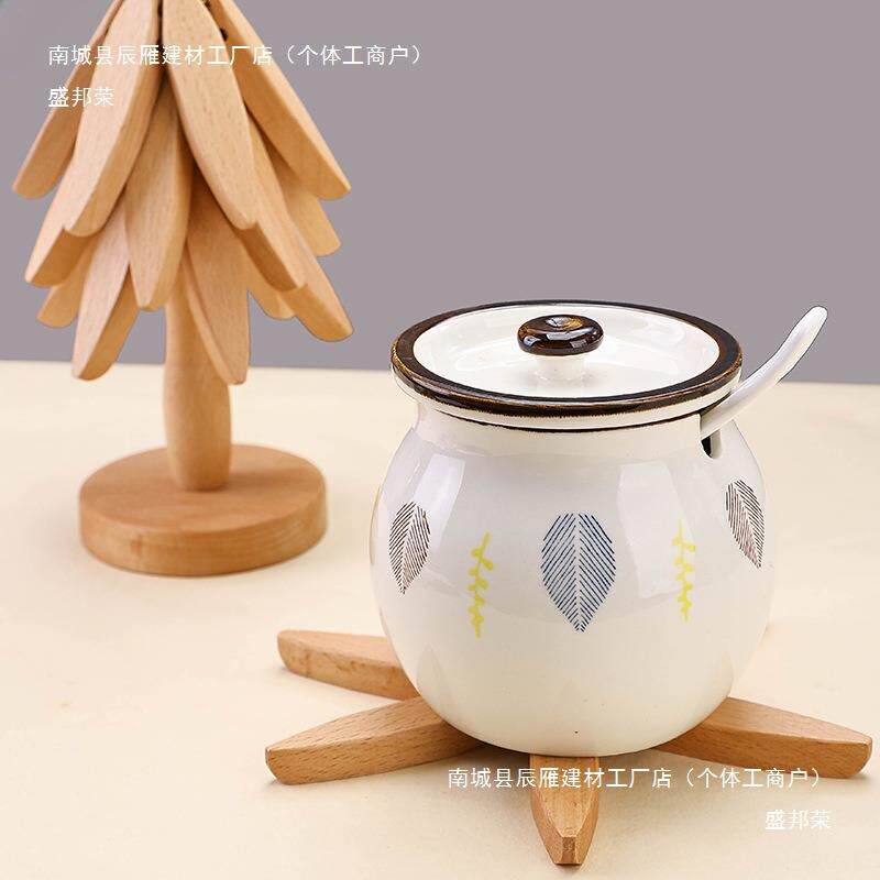 一棵树榉木摆件隔热垫创意餐桌垫防烫耐高温锅垫杯垫家用碗垫子无