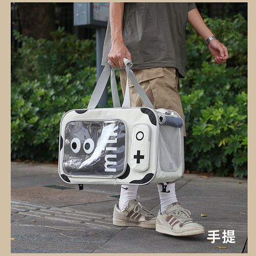 宠物拉杆箱猫包便携外出轻便款社会化猫包大容量宠物外出包防应激