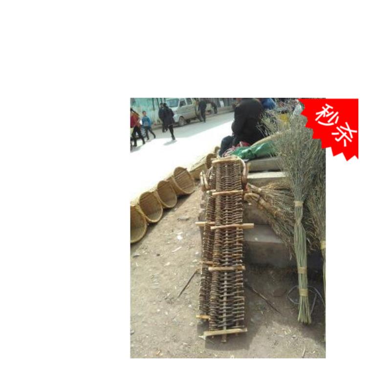 耱老式传统藤条耱耕地翻地后w平地用具木藤条手工编制农业田地农