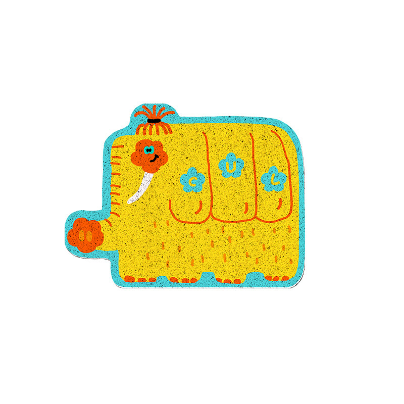 CUL猫砂垫防带出超大落v砂垫子防外溅可水洗控砂垫蹭脚猫咪垫子