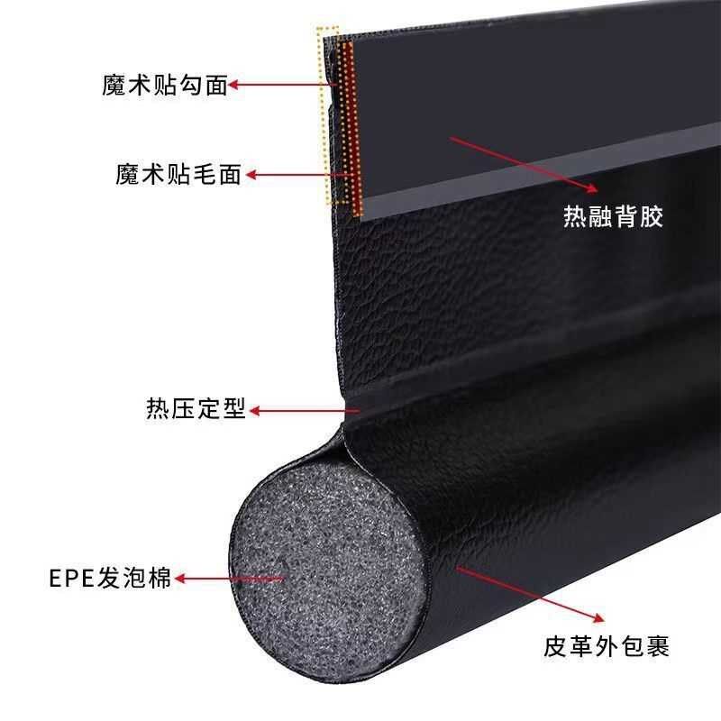 门缝密封条单边加宽防蚊虫防尘z挡基础建材门底密封条卧室隔音门