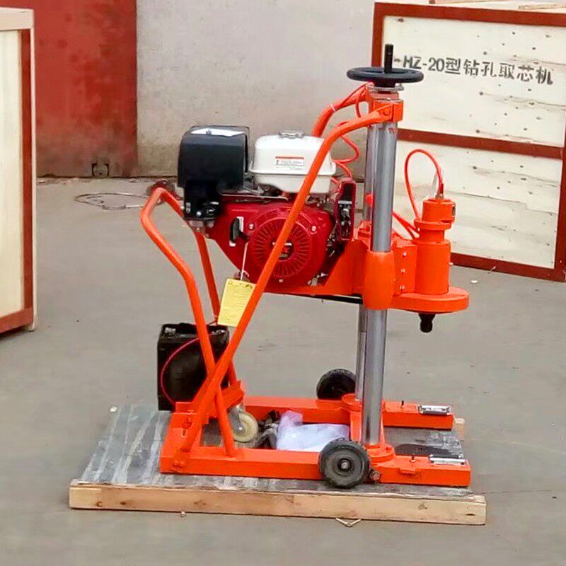 HZ-20混凝土钻孔取芯机砼钻芯机D13马柴油机器架子沥青路护栏公路