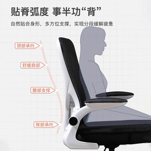 办公椅子电脑椅电竞椅人体工学椅家用升降职员椅学生书房靠背转