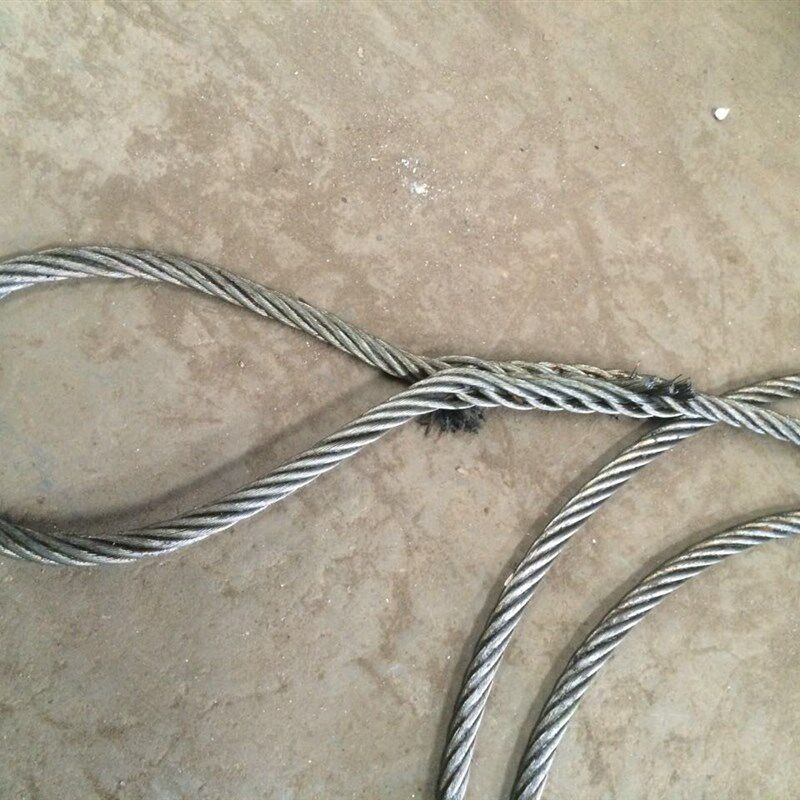 起重配件16mm 3米油性钢丝绳手编织钢绳行车天车葫芦专用吊物绳
