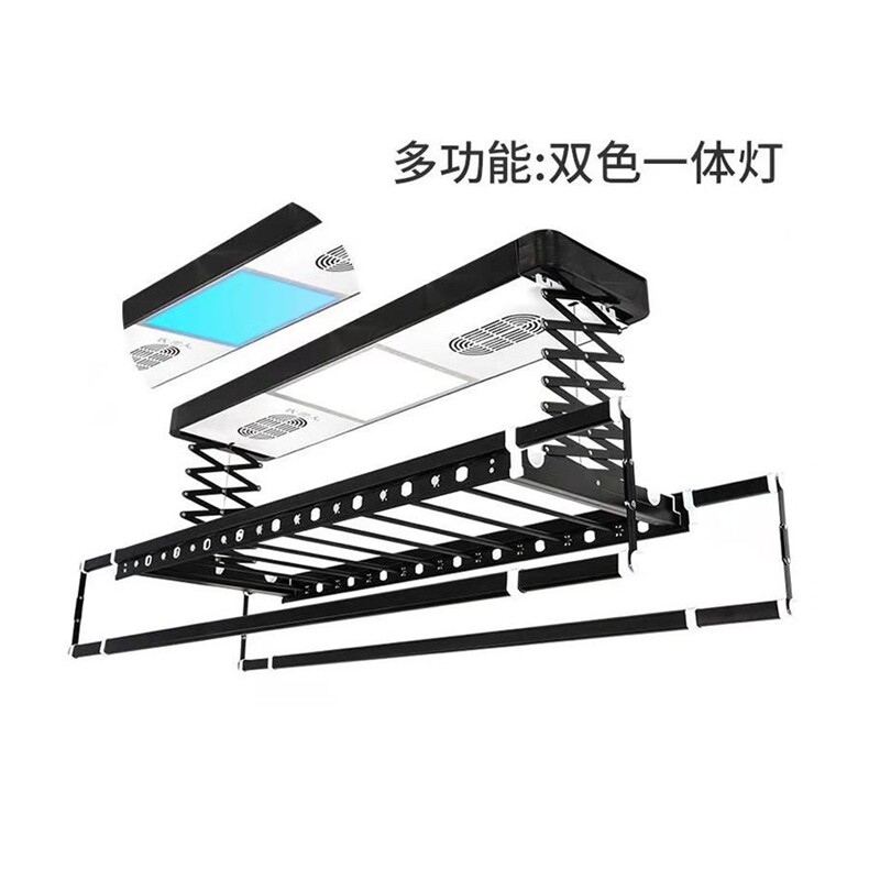 智能电动晒衣架遥控多功能升降式晾衣架阳台家用全自动烘干晾衣杆