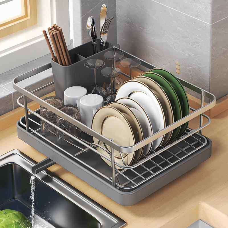 厨房置物架碗碟收纳架单层滤水碗篮台面晾碗架碗筷盘子沥水架铁艺,厨房/烹饪用具,碗架,淘宝优惠券,粉丝福利购,淘宝优惠卷