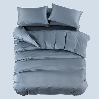 长绒棉80支贡缎纯棉被套单件100全棉布料单双人200x230纯棉被套罩