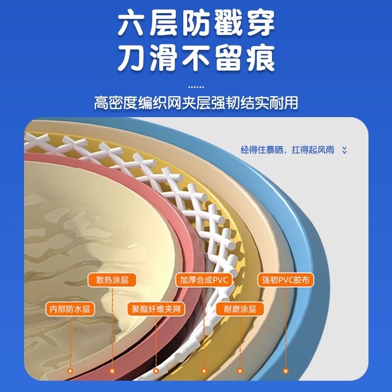 充气游泳池儿童家用折叠加厚家庭婴儿小孩洗澡大型成人户外戏水池