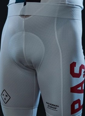 PAS 高品质 24款竞技 男女 黑白色公路自行车高弹透气 骑行背带裤