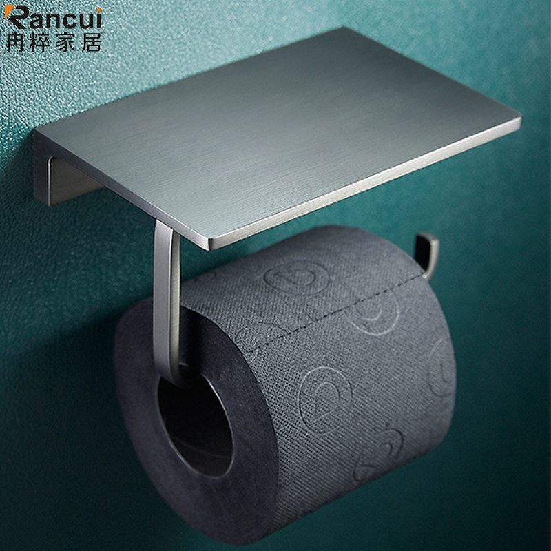 卫生间厕纸卷纸架壁挂式全铜免打孔酒店厕所洗手间手机纸巾置物架,家装主材,卷纸器/纸巾架,淘宝优惠券,粉丝福利购,淘宝优惠卷