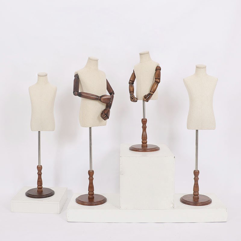 儿童模特道具 童装店半身男女小孩衣服展示架人台服装店童装模特