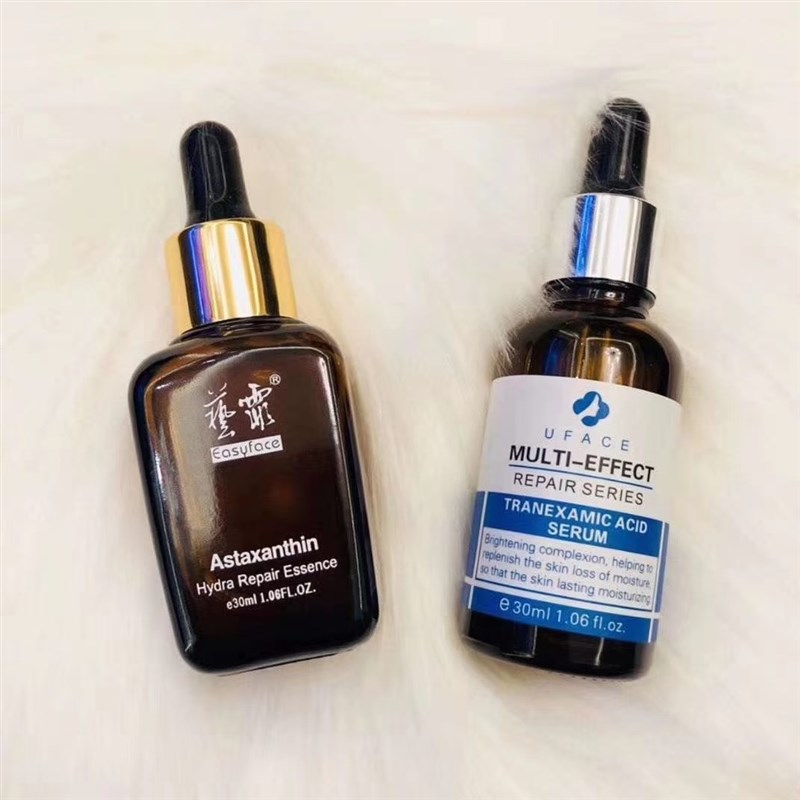 优fei斯虾青素传明酸精华液经典提亮抗氧化组合