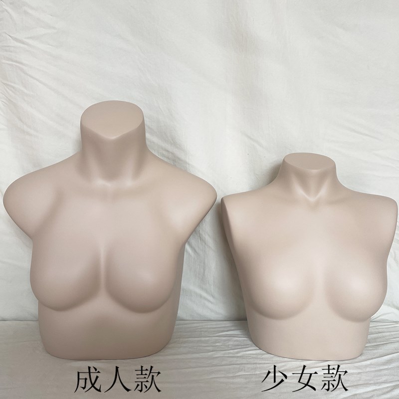 内衣文胸模特道具青少年少女半身模特架子臀模橱窗展示泳装胸罩