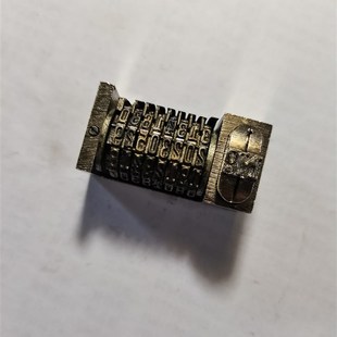 铅印号码机印刷号码机8位数铅印字体