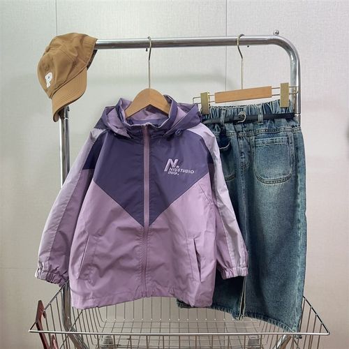 牛哆哆女童秋冬外套2023连帽宽松休闲夹克衫棒球服棉服棉衣68225