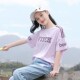 初中生短袖 大童高中学生13青少年休闲纯棉半袖 T恤女2025夏装 新款