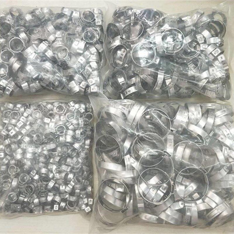 304不锈钢单耳无极卡箍 喉箍 抱箍 管箍 水管卡子烨磊喉箍卡箍厂