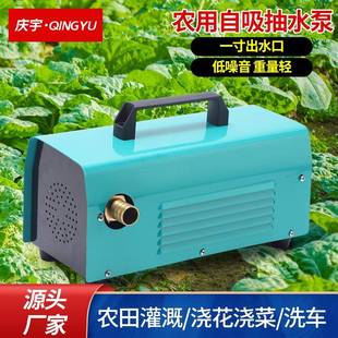 户外便携高扬程抽水泵农用灌溉自吸抽水泵35m高扬程大流量抽水泵