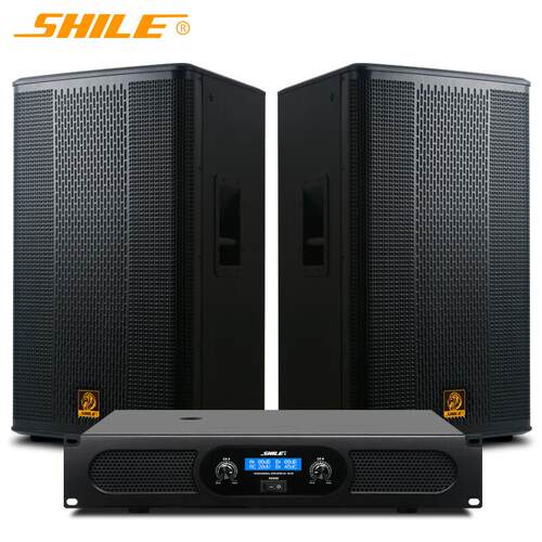 狮乐AV2011D+BX115专业KTV音箱套装15英寸大功率会议户外演出舞台