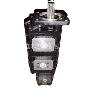 厂家供应铸铁液压泵 运行稳定 工程地质勘探钻机三联齿轮油泵