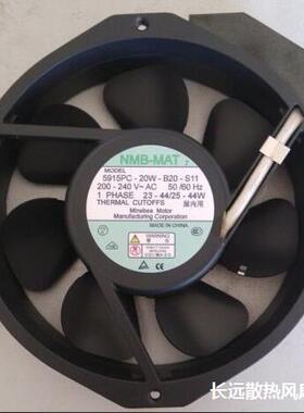5915PC-20W-B20/B30 200VAC 美蓓亚NMB-MAT 金属叶耐高温散热风扇