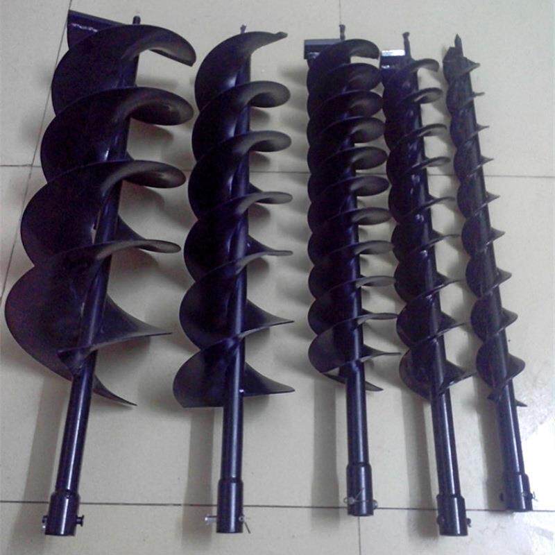 供应汽油地钻机通用配件——100MM直径双页合金钻头钻孔机钻头