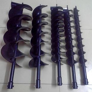 供应汽油地钻机通用配件——100MM直径双页合金钻头钻孔机钻头