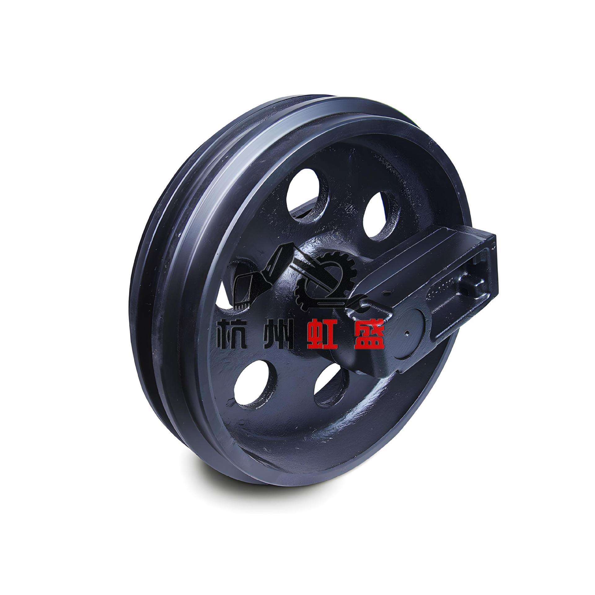 挖机配件 适用小松PC200-3花体 引导轮 挖机底盘件 4轮一带