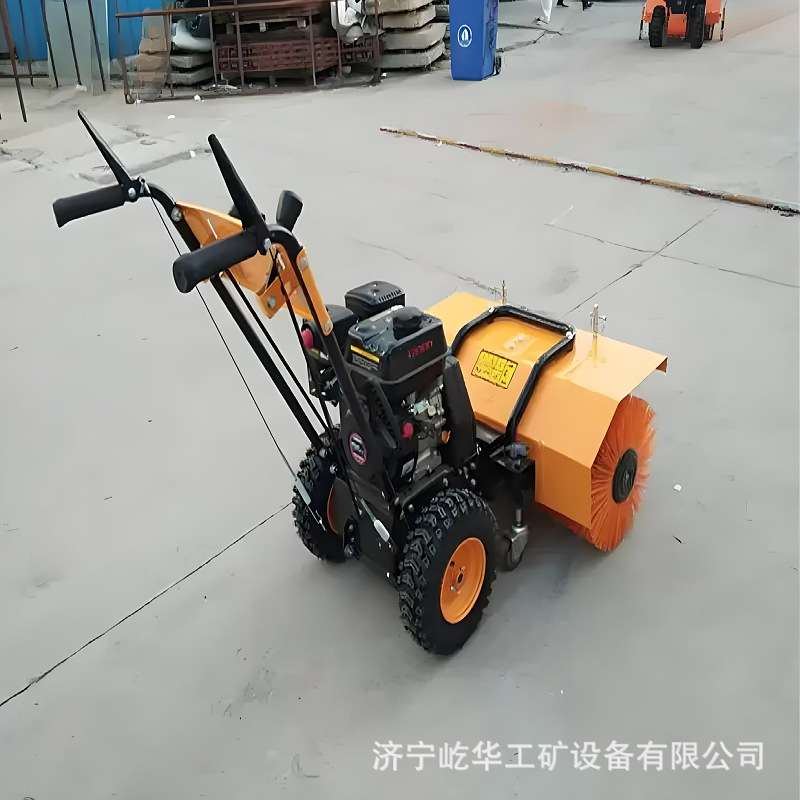 厂家供应 手推式小型扫雪机 全齿轮汽油多功能道路清雪除雪神器