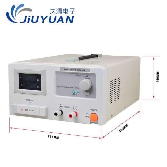 JESVERTY久源QJ12003E直流稳压电源120V3A稳压稳流100mV1mA