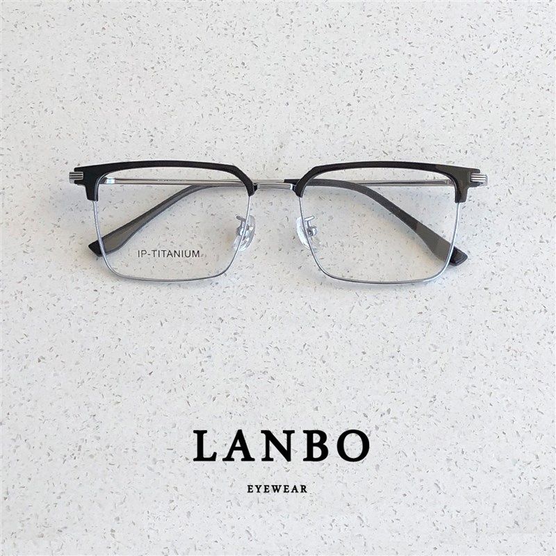 超轻钛架11.4g斯文眉线框近视眼镜男大脸不规则方框女圆脸显脸小,ZIPPO/瑞士军刀/眼镜,定制成品光学镜,淘宝优惠券,粉丝福利购,淘宝优惠卷