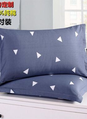 定制枕套大尺寸60x80特大枕头套40x45x50x70x75x90全棉靠垫抱枕套