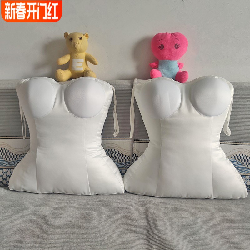 婚纱礼服半身软体填充悬挂假模特立体软撑展示架子服装模特道具女