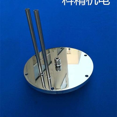 304不锈钢双卡套法兰上盖 6.35卡套盖板 非标制作