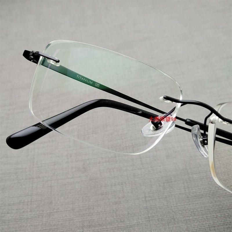 无框纯钛无螺丝个性定制防蓝散光12345600超轻薄变茶色老花近视眼,ZIPPO/瑞士军刀/眼镜,眼镜架,淘宝优惠券,粉丝福利购,淘宝优惠卷
