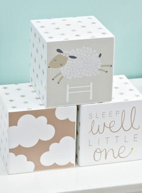 儿童房装饰摆件创意桌面卡通婴儿卧室小摆设乔迁新居礼品家居饰品