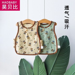 宝宝琵琶衣夏季薄款婴儿无袖上衣男女童琵琶服镂空透气吊带衫5岁