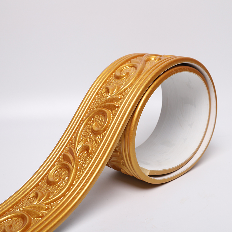 pvc装饰线条自粘石膏线条吊顶线电视背景墙边框装饰条镜子边包边