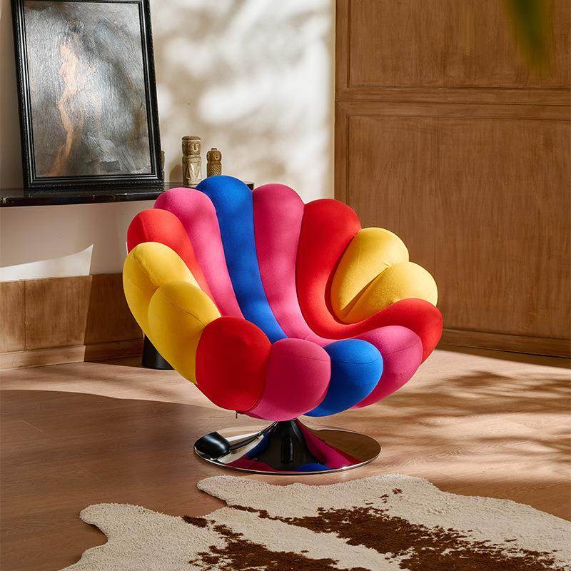 海葵椅北欧设计师创意旋转轻奢休闲椅客厅卧室阳台懒人椅单人沙发,鲜花速递/花卉仿真/绿植园艺,割草机/草坪机,淘宝优惠券,粉丝福利购,淘宝优惠卷