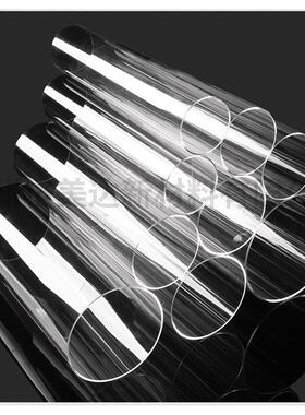 厂家高透明pc管油罐圆形塑料硬管空心大管外径180-220mm圆柱