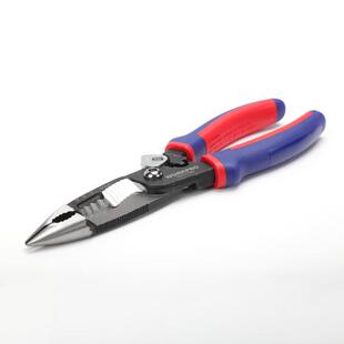 万克宝（WORKPRO）5合1多功能尖嘴钳电工钳剥线钳8寸W031290