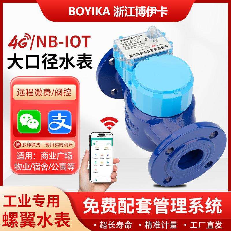 NB-IOT物联网无线远传水表精准计量自来水大口径dn50智能水表厂家