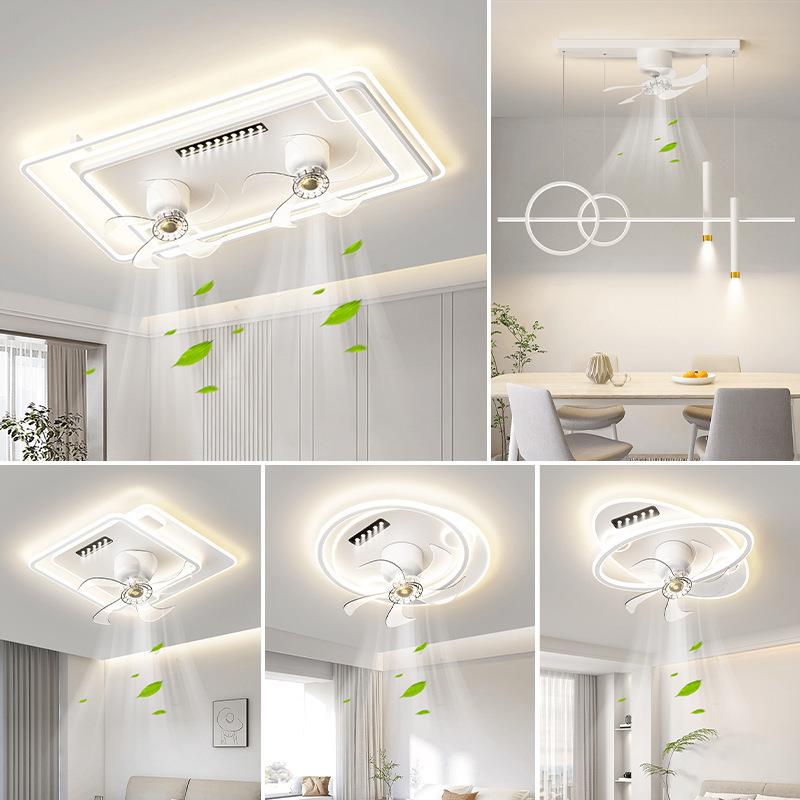 双头两厅风扇一体摇头大风三室三室两厅全屋灯具智能灯套餐头风电