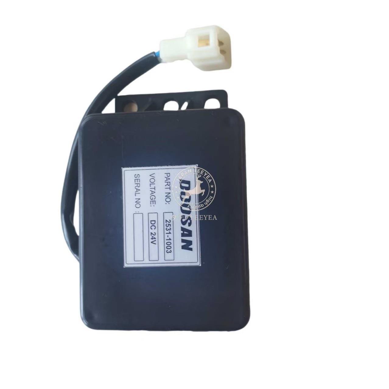24V DH225-5 DH225-7挖掘机雨刮器定时继电器 2537-9008